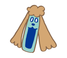 The world's cutest poodle sticker #4806279