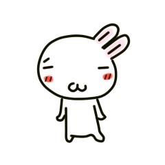 White rabbit of Chiro-chan