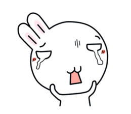 White rabbit of Chiro-chan sticker #4806368