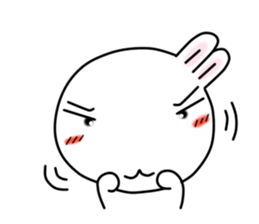 White rabbit of Chiro-chan sticker #4806380