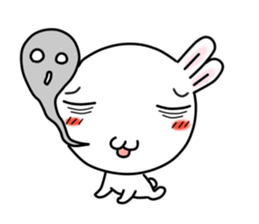 White rabbit of Chiro-chan sticker #4806393