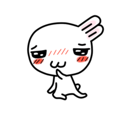 White rabbit of Chiro-chan sticker #4806394