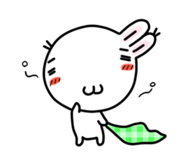 White rabbit of Chiro-chan sticker #4806398