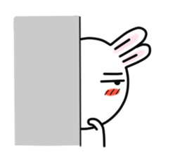 White rabbit of Chiro-chan sticker #4806399