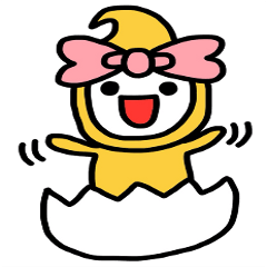 Ribbon-chan.Sometimes Flower-chan.