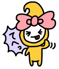 Ribbon-chan.Sometimes Flower-chan. sticker #4807721