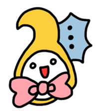 Ribbon-chan.Sometimes Flower-chan. sticker #4807734