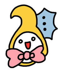 Ribbon-chan.Sometimes Flower-chan. sticker #4807734