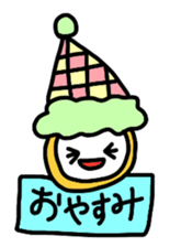 Ribbon-chan.Sometimes Flower-chan. sticker #4807737