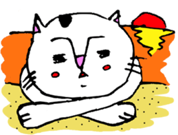 cat natchan part 2 sticker #4807968