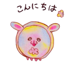 USAGI of marshmallow sticker #4808520
