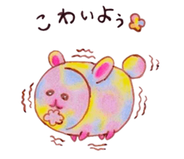 USAGI of marshmallow sticker #4808527