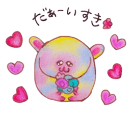 USAGI of marshmallow sticker #4808528