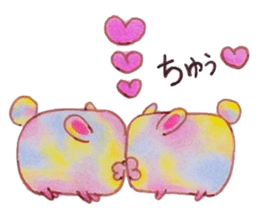 USAGI of marshmallow sticker #4808529