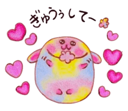 USAGI of marshmallow sticker #4808530