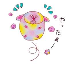 USAGI of marshmallow sticker #4808531