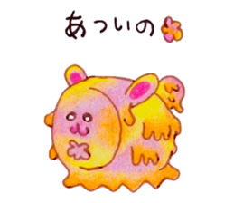 USAGI of marshmallow sticker #4808541