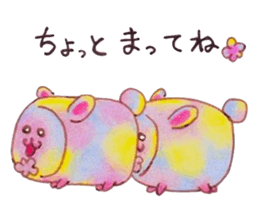 USAGI of marshmallow sticker #4808543