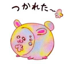 USAGI of marshmallow sticker #4808544