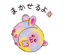 USAGI of marshmallow sticker #4808551