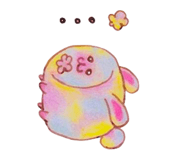 USAGI of marshmallow sticker #4808552