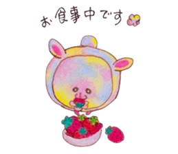 USAGI of marshmallow sticker #4808555