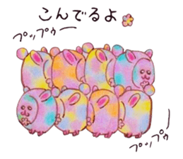 USAGI of marshmallow sticker #4808558
