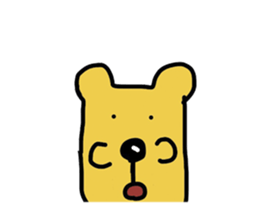 a funny dog's stickers sticker #4808656