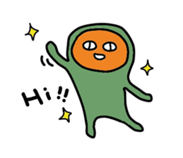 Daily life of green. sticker #4809043