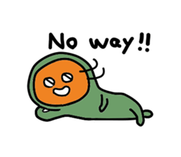 Daily life of green. sticker #4809047