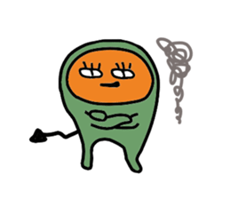 Daily life of green. sticker #4809051