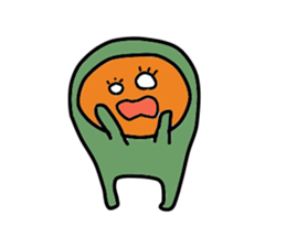 Daily life of green. sticker #4809054