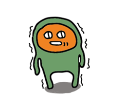 Daily life of green. sticker #4809060