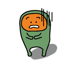 Daily life of green. sticker #4809066