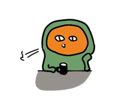 Daily life of green. sticker #4809067