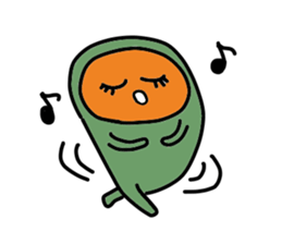 Daily life of green. sticker #4809070