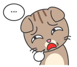 Fugui xiao mao set 3 sticker #4809127