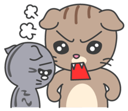 Fugui xiao mao set 3 sticker #4809131