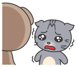 Fugui xiao mao set 3 sticker #4809140