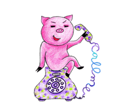 Annie the Piglet sticker #4809209