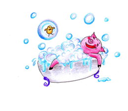 Annie the Piglet sticker #4809219