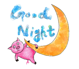 Annie the Piglet sticker #4809225