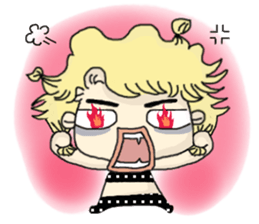 miss gold sticker #4809321