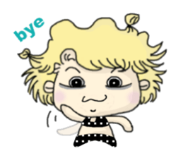 miss gold sticker #4809323