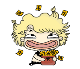 miss gold sticker #4809327