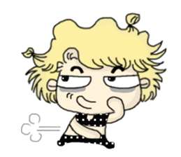 miss gold sticker #4809343