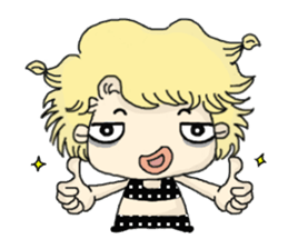 miss gold sticker #4809359