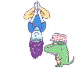 crocodile and I sticker #4809378