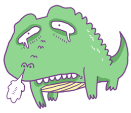 crocodile and I sticker #4809379