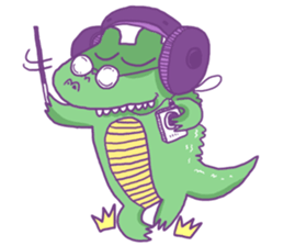 crocodile and I sticker #4809387